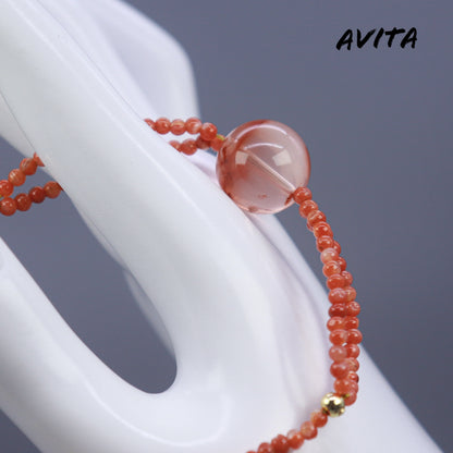 AVITA Margaret 80% OFF Quartz With Multiple Inclusions Bracelet Jewelry For Boosting Your Luck