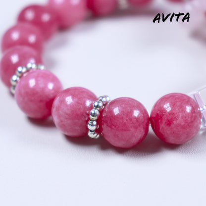 AVITA Barbie Love 20% OFF Natural Pink Crystal Bracelet Jewelry For Energy Boost & Attracting Love