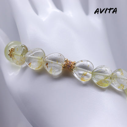 AVITA Make It Happen 25% OFF Natural Citrine Bracelet Jewelry For Energy Boost & Attracting Wealth