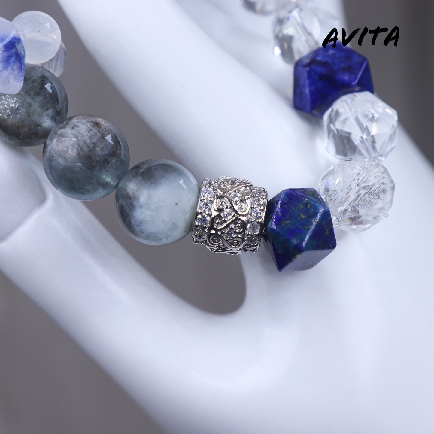 AVITA Mind Healer 15% OFF Natural Aquamarine Bracelet Jewelry For Elevating Your Courage and Confidence