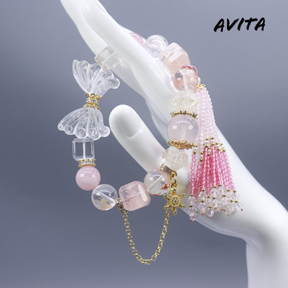 AVITA Limited Edition Fairy On Earth No.3 10% OFF Natural Crystal Bracelet Jewelry For Boosting Energy