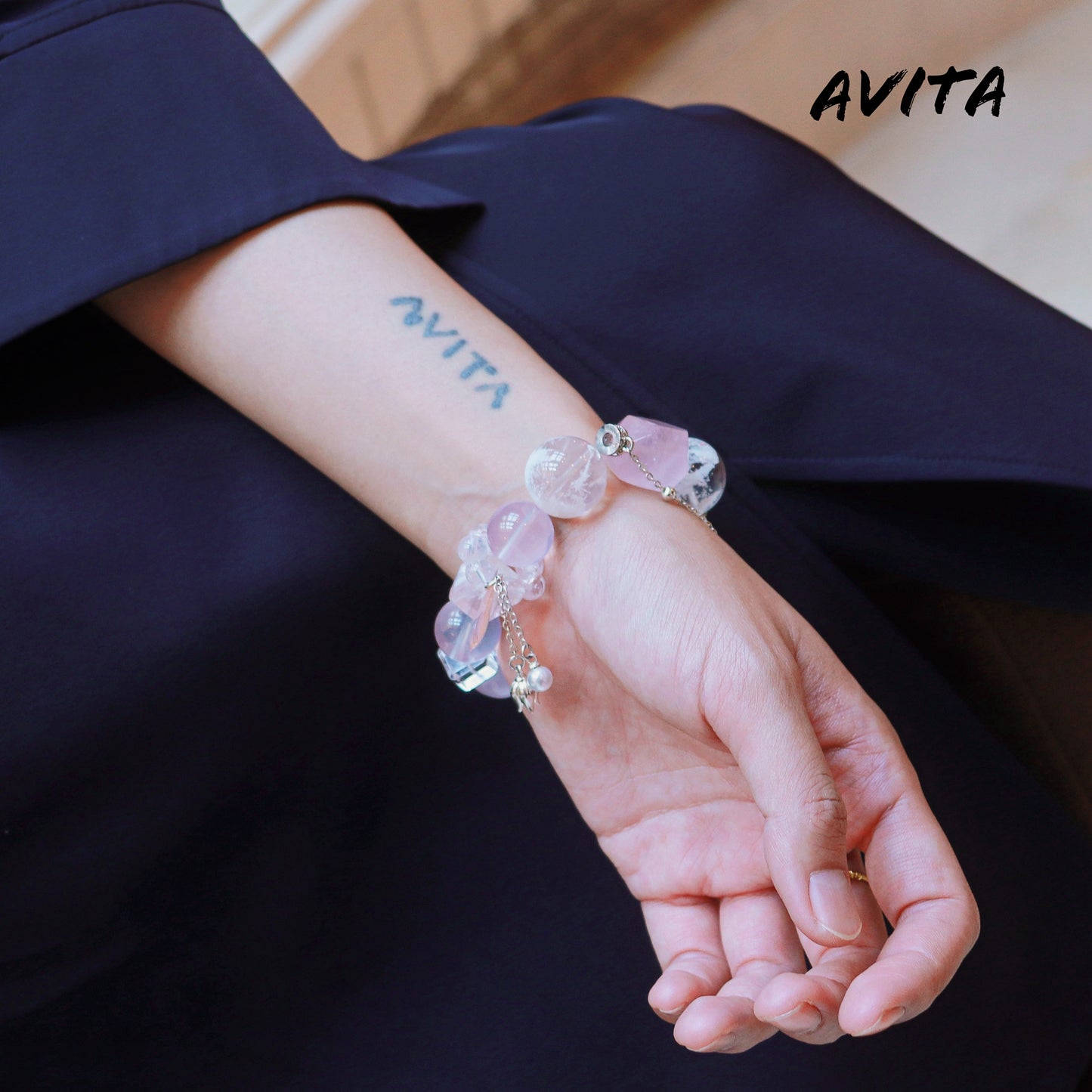 AVITA Limited Edition Fairy On Earth No.5 10% OFF Natural Crystal Bracelet Jewelry For Boosting Energy