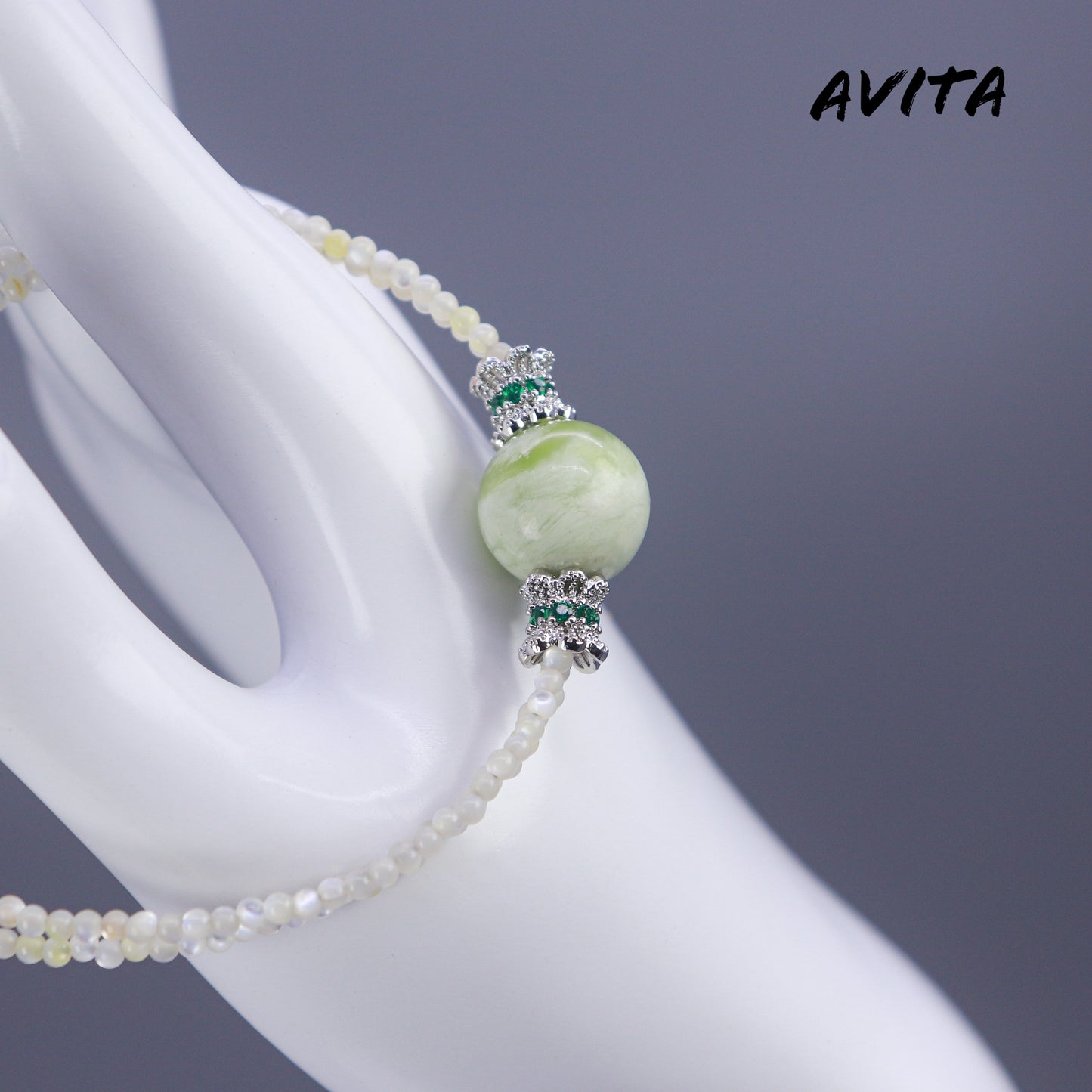 AVITA Cantaloupe Jam 80% OFF Chinese Serpentine Jade Bracelet Jewelry For Elevating Your Career