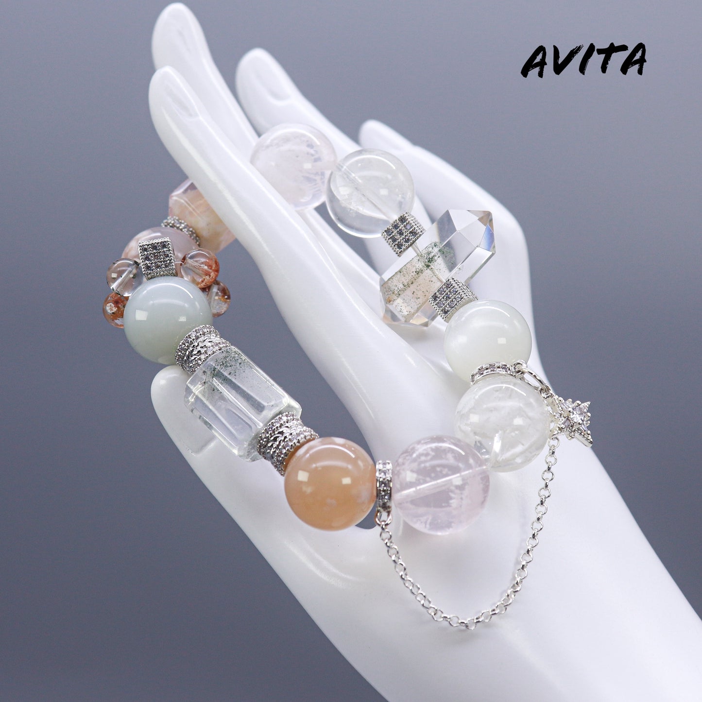 AVITA Limited Edition Fairy On Earth No.6 10% OFF Natural Crystal Bracelet Jewelry For Boosting Energy