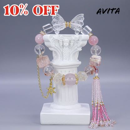 AVITA Limited Edition Fairy On Earth No.3 10% OFF Natural Crystal Bracelet Jewelry For Boosting Energy