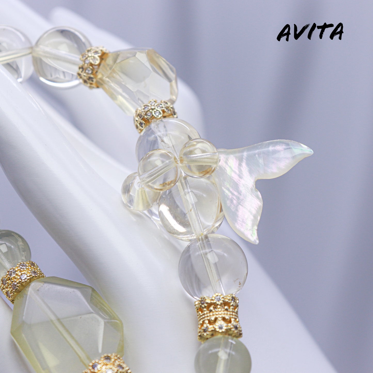 AVITA Golden Mermaid 15% OFF Natural Citrine Bracelet Jewelry For Energy Boost & Attracting Wealth