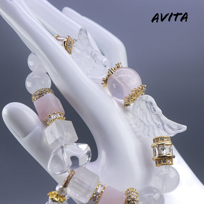 AVITA Limited Edition Fairy On Earth No.4 10% OFF Natural Crystal Bracelet Jewelry For Boosting Energy