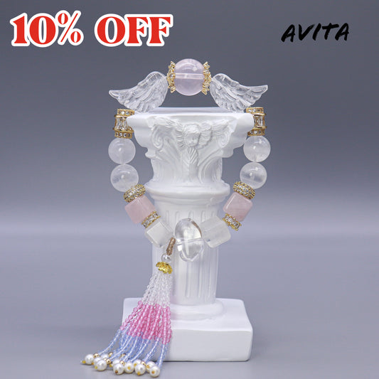 AVITA Limited Edition Fairy On Earth No.4 10% OFF Natural Crystal Bracelet Jewelry For Boosting Energy