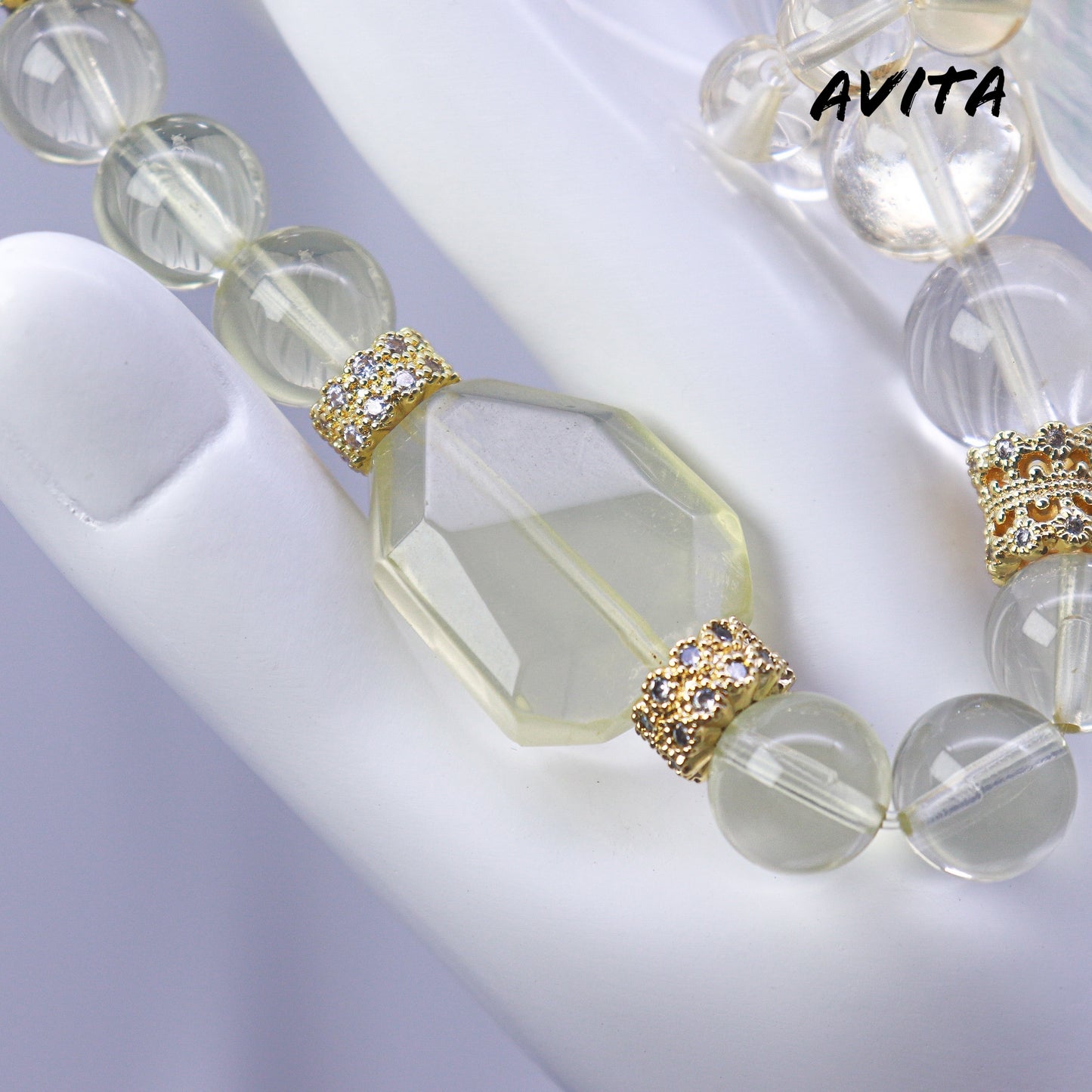 AVITA Golden Mermaid 15% OFF Natural Citrine Bracelet Jewelry For Energy Boost & Attracting Wealth