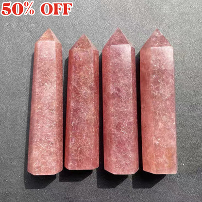 AVITA Strawberry Crystal 1 PC Crystal Column 50% OFF