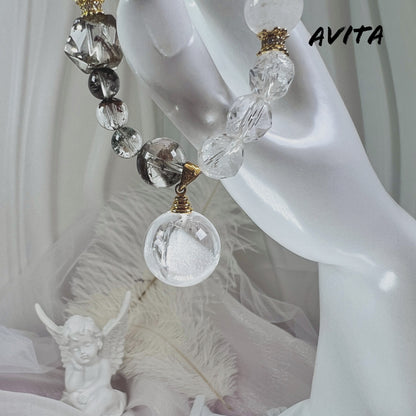 AVITA One Flower One World 25% OFF Natural Citrine Bracelet Jewelry For Energy Boost & Attracting Wealth