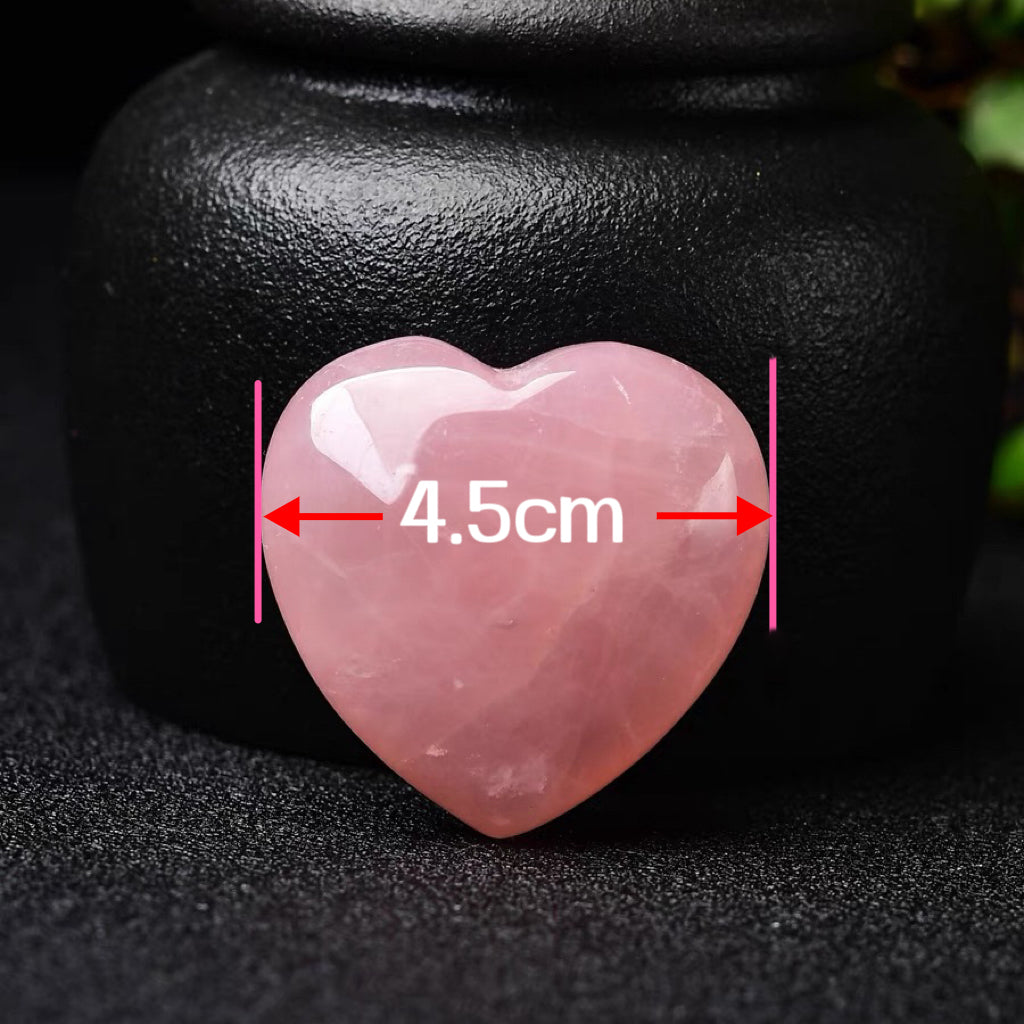 AVITA Pink Crystal Heart-shape Crystal Ornaments 60% OFF