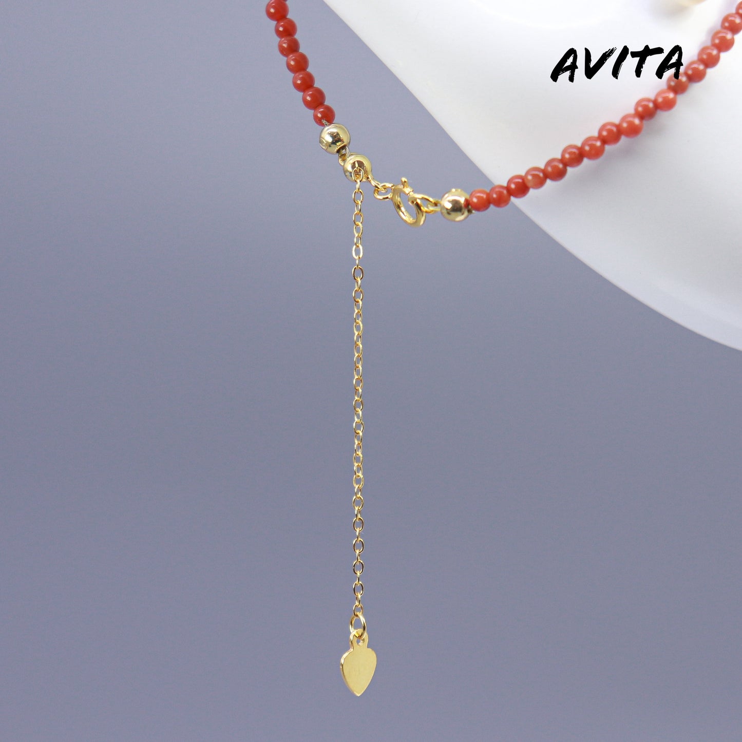 AVITA Red Velvet Cake 80% OFF Quartz With Multiple Inclusions Bracelet Jewelry For Boosting Your Luck