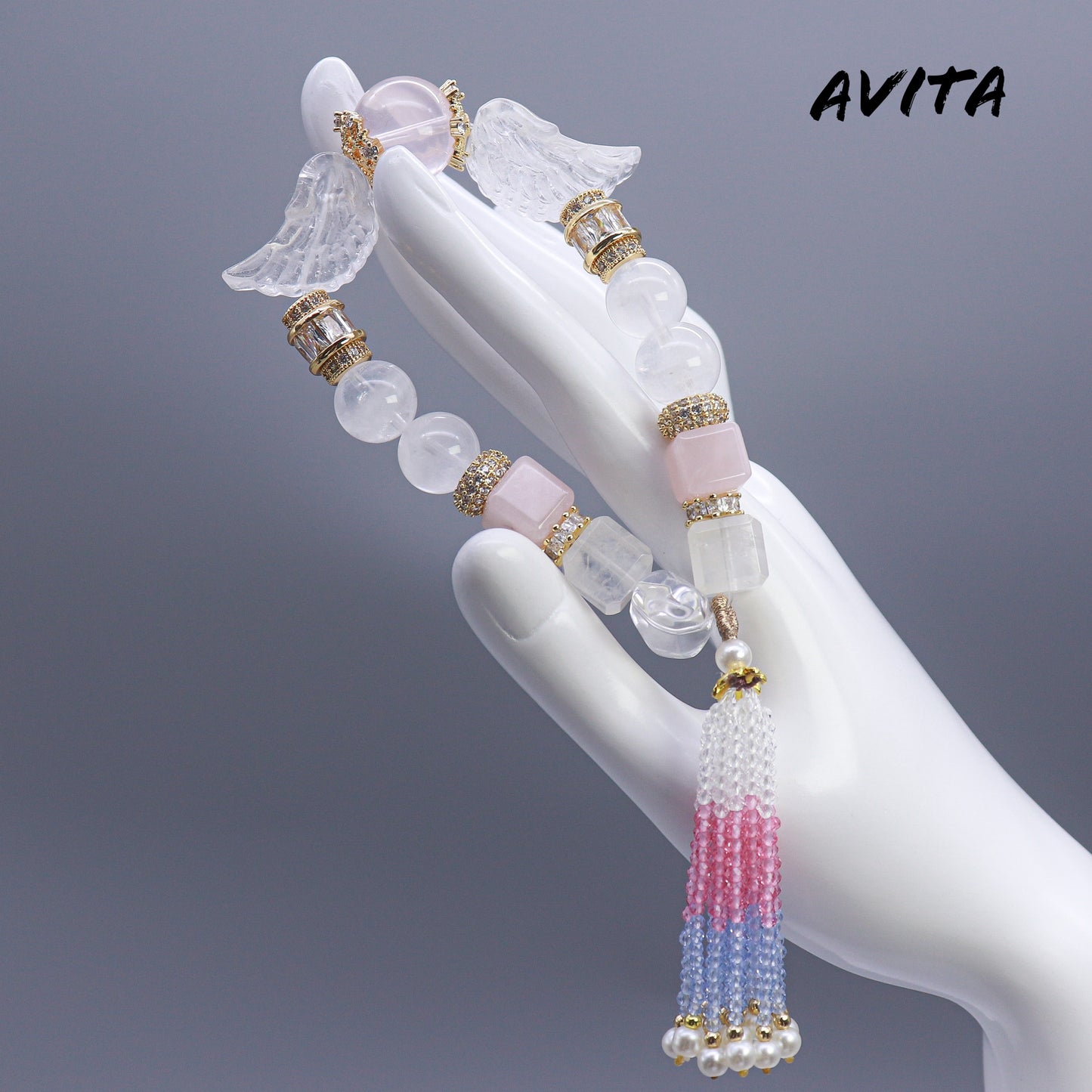 AVITA Limited Edition Fairy On Earth No.4 10% OFF Natural Crystal Bracelet Jewelry For Boosting Energy