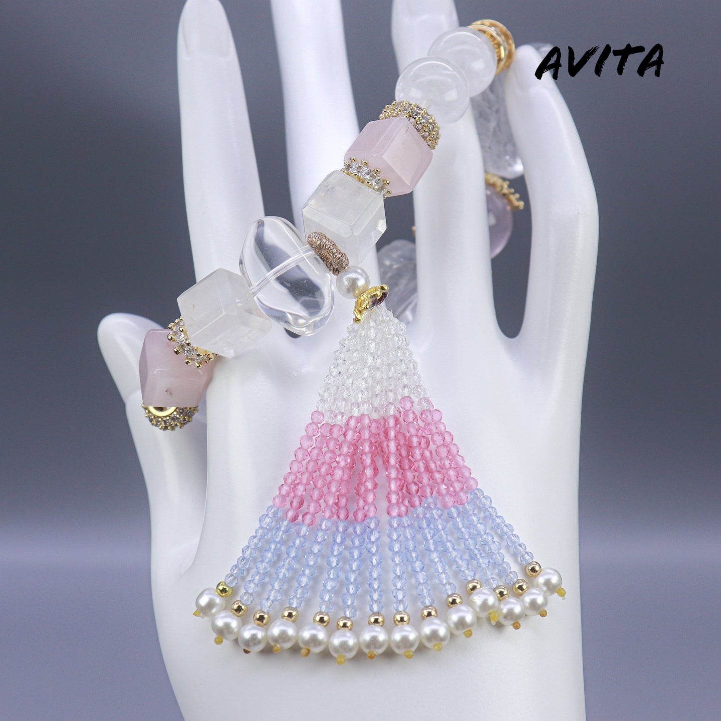 AVITA Limited Edition Fairy On Earth No.4 10% OFF Natural Crystal Bracelet Jewelry For Boosting Energy