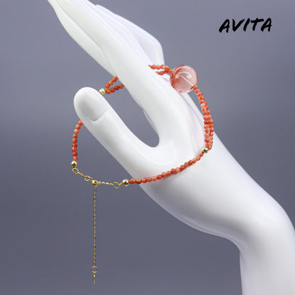 AVITA Margaret 80% OFF Quartz With Multiple Inclusions Bracelet Jewelry For Boosting Your Luck