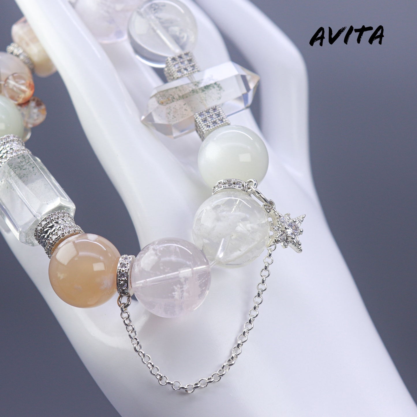 AVITA Limited Edition Fairy On Earth No.6 10% OFF Natural Crystal Bracelet Jewelry For Boosting Energy