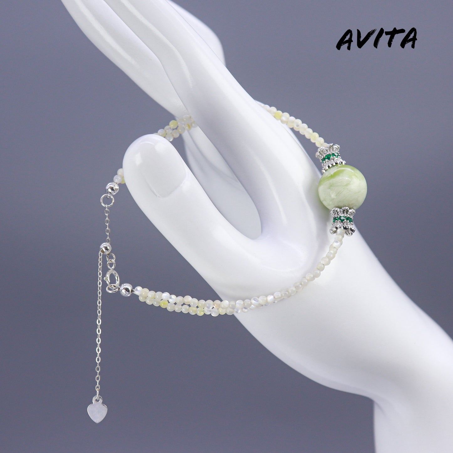 AVITA Cantaloupe Jam 80% OFF Chinese Serpentine Jade Bracelet Jewelry For Elevating Your Career