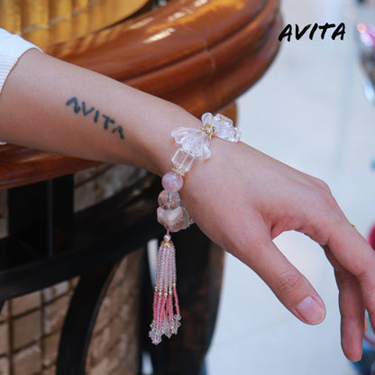 AVITA Limited Edition Fairy On Earth No.3 10% OFF Natural Crystal Bracelet Jewelry For Boosting Energy