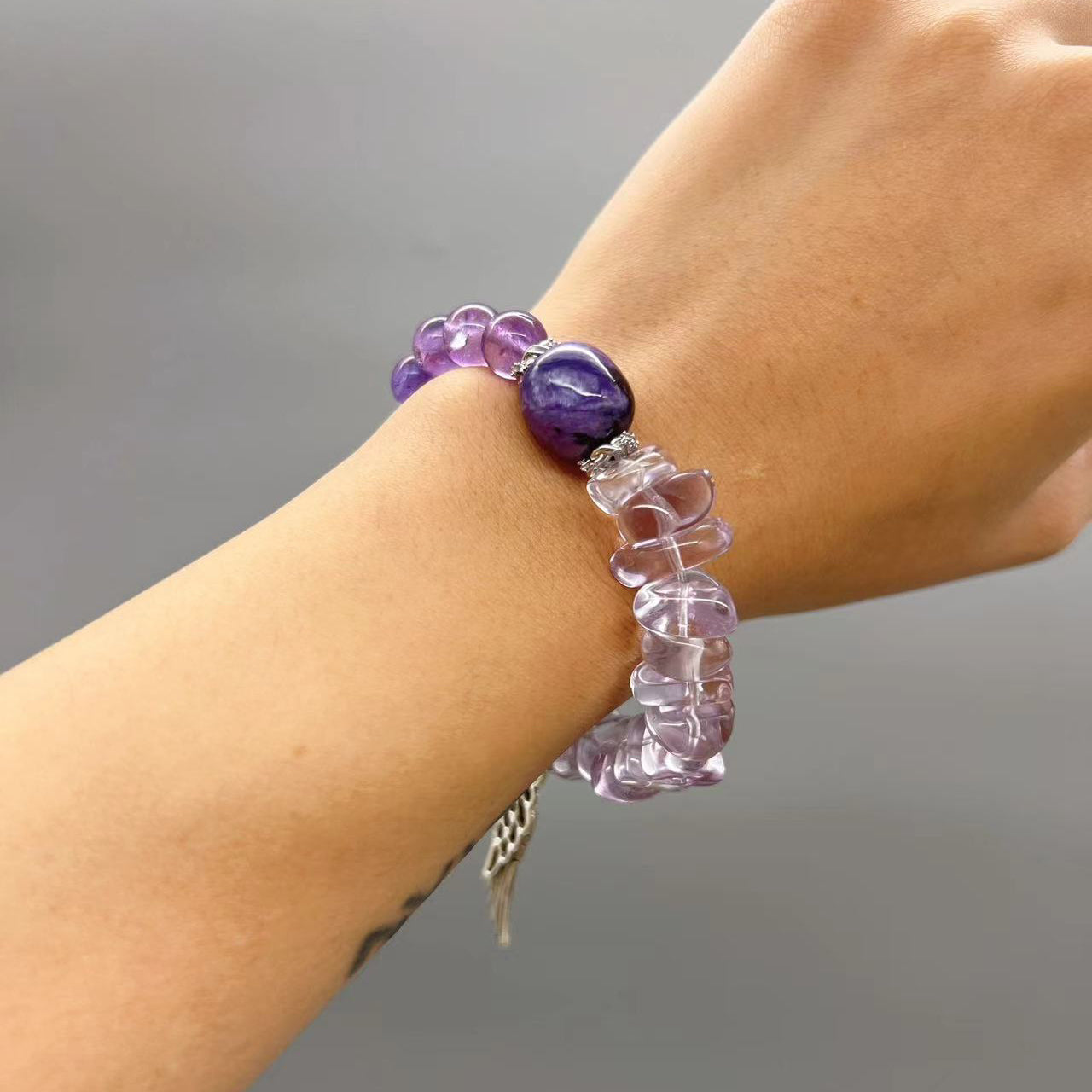 AVITA Magic Wings 15% OFF Natural Amethyst Bracelet Jewelry For Energy Boost & Attracting Wisdom