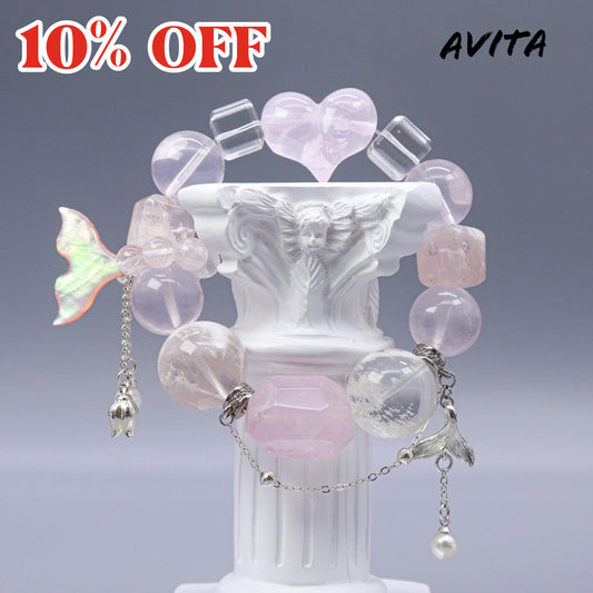 AVITA Limited Edition Fairy On Earth No.5 10% OFF Natural Crystal Bracelet Jewelry For Boosting Energy