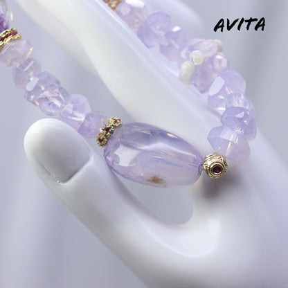 AVITA Fantasy Elves 20% OFF Natural Amethyst Bracelet Jewelry For Energy Boost & Attracting Wisdom