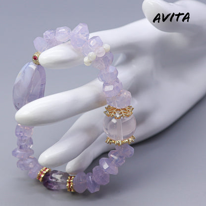 AVITA Fantasy Elves 20% OFF Natural Amethyst Bracelet Jewelry For Energy Boost & Attracting Wisdom