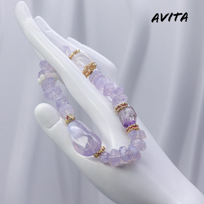 AVITA Fantasy Elves 20% OFF Natural Amethyst Bracelet Jewelry For Energy Boost & Attracting Wisdom