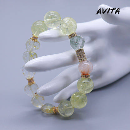 AVITA Make It Happen 25% OFF Natural Citrine Bracelet Jewelry For Energy Boost & Attracting Wealth