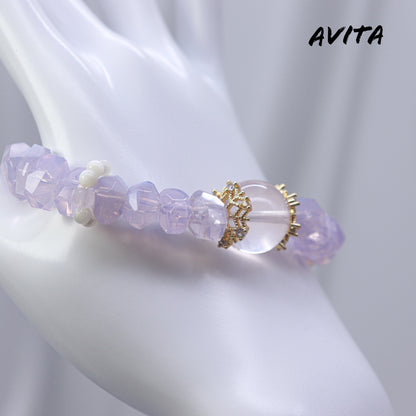 AVITA Fantasy Elves 20% OFF Natural Amethyst Bracelet Jewelry For Energy Boost & Attracting Wisdom